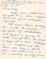 Letter from Margaret (Cunningham) Dunn (1 of 3)