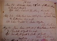Baptismal Record of Peter Paul Field