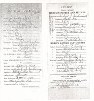 Marriage Record, Catherine Field to John McCormick