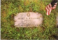 Headstone of Avery Henry Williams