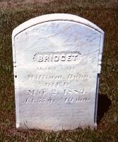 Headstone of Bridget (Murphy) Dunn