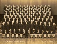 Class Photo, Naval Training Center, Sampson, NY (March 9, 1944)